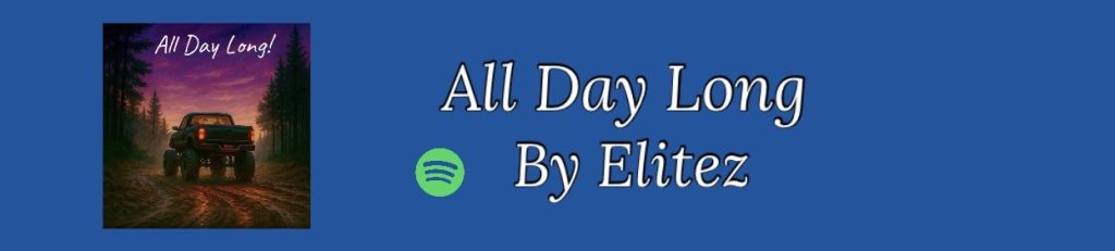 Button to go to the Spotify link for the album All Day Long by Elitez